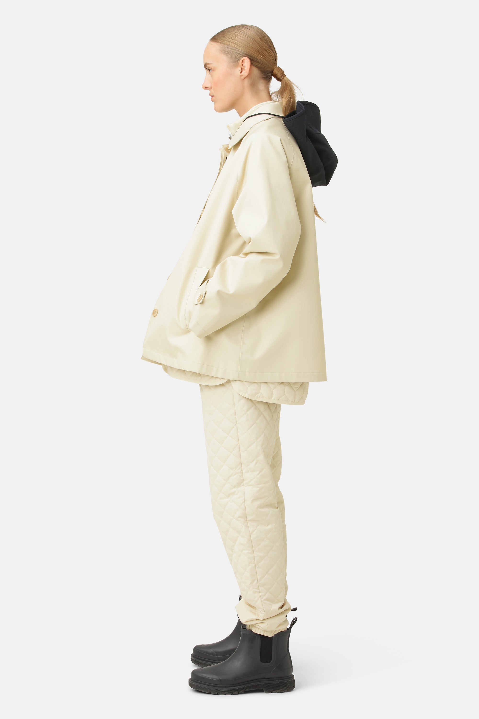 Ilse Jacobsen Hornbæk Rain Mac Jacket 132 Bleached Sand